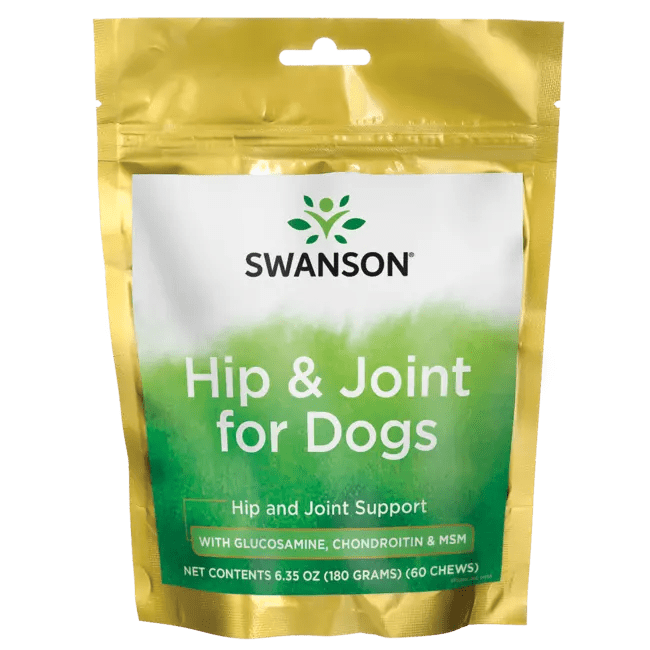 Glucosamine & Chondroitin for Dogs 60 Chews Swanson Health Products