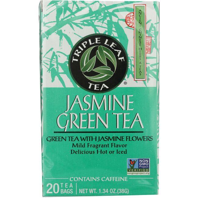 Triple Leaf Tea Jasmine Green Tea 20 Bag(s) Swanson Health Products