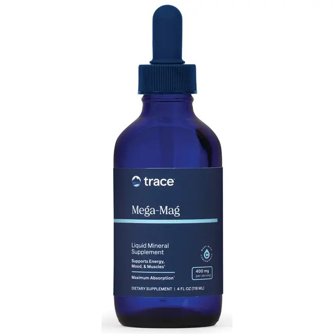 Trace Minerals MegaMag 400 mg 4 fl oz Liquid Swanson Health Products