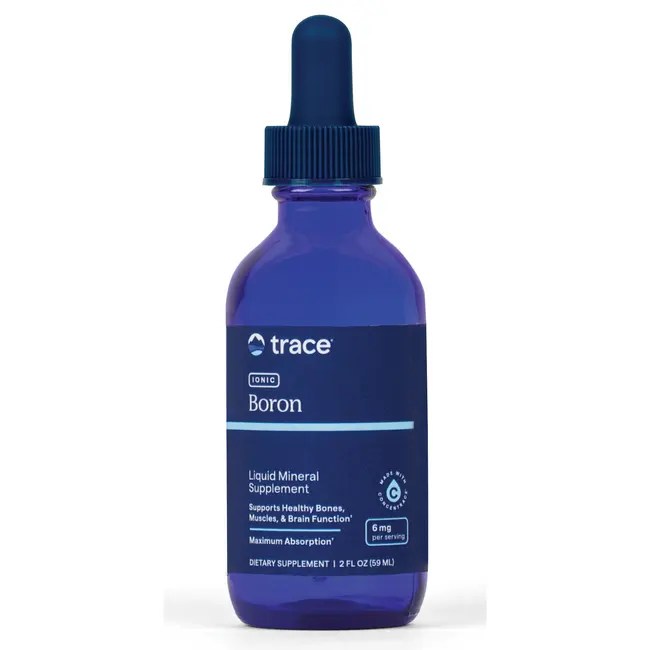 Trace Minerals Ionic Boron 6 mg 2 fl oz Liquid Swanson Health Products