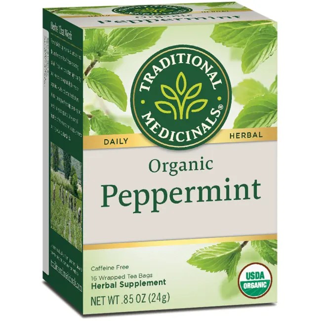 Traditional Medicinals Organic Peppermint Tea 16 Bag(s) Swanson