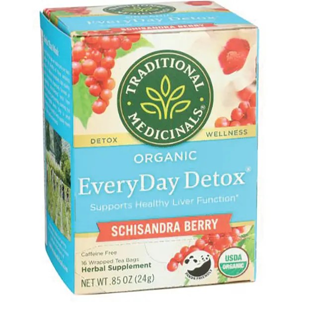 Traditional Medicinals EveryDay Detox Tea 16 Bag(s) Swanson Health