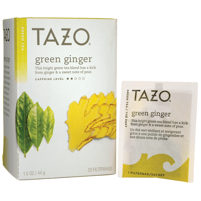 Tazo Tea Green Tea Green Ginger 20 Bag(S) 794522201020 eBay