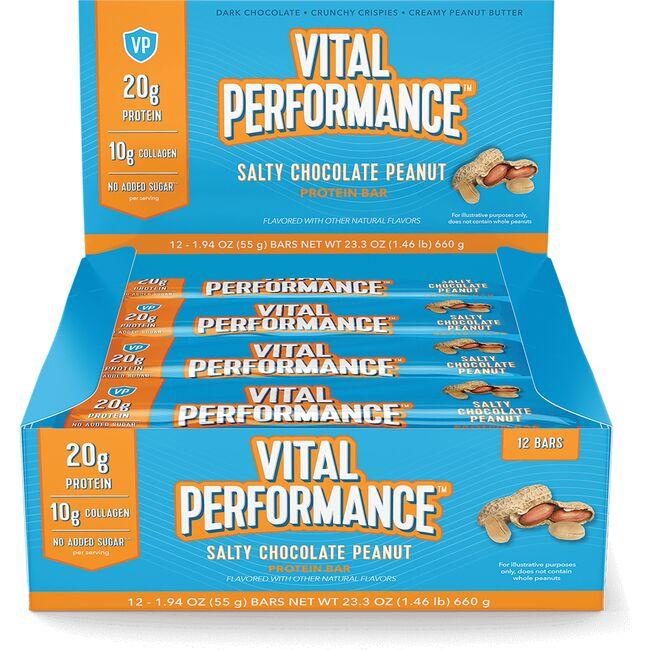 Vital Proteins Vital Performance Protein Bar Salty Chocolate Peanut