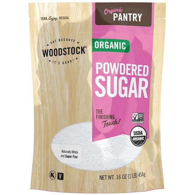 Woodstock Foods Organic Powdered Sugar 16 oz Pkg
