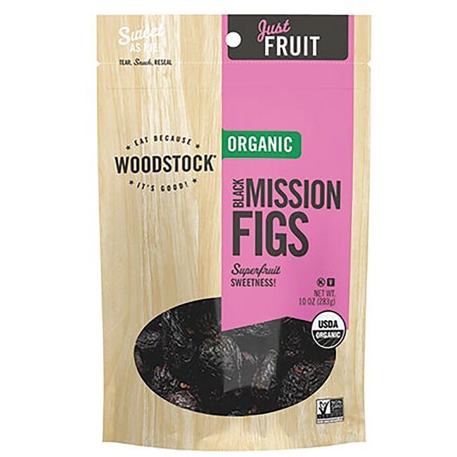Woodstock Foods Organic Unsweetened Black Mission Figs 10 oz Pkg Swanson®
