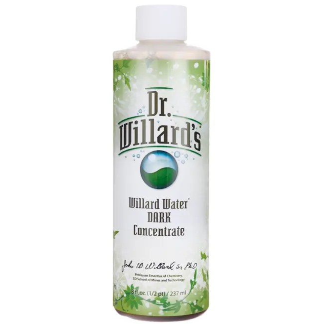 Willard Water Willard Water Dark Concentrate 8 fl oz (1/2 pt) (237 mL