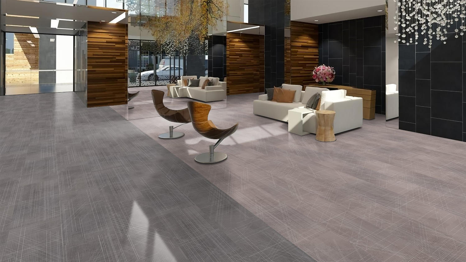 Meshwork Luxury Vinyl Tiles and Planks Tarkett