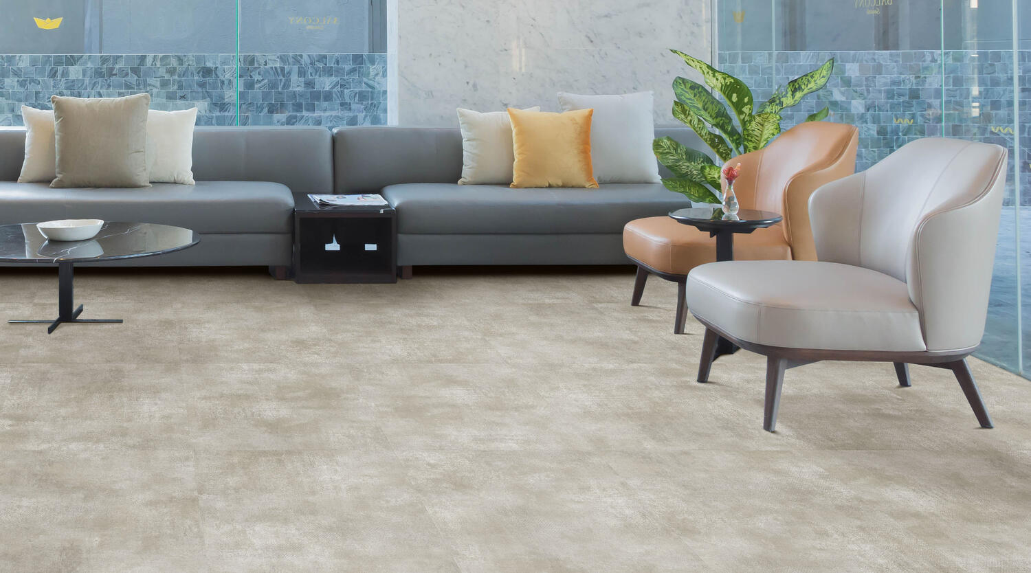 LVT floor ModularT 7 Tarkett Tarkett