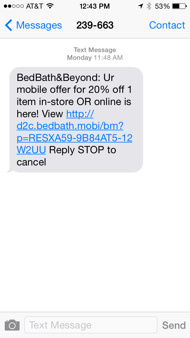28 Mobile Coupon Examples from Top Brands LaptrinhX