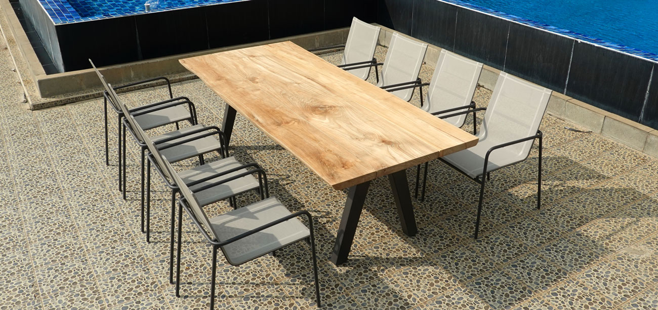 Einzigartige Teak Gartenmöbel direkt vom Hersteller TEAKoUTLET