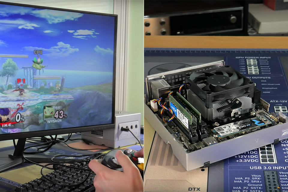 Modder Transforms Old Nintendo GameCube Into a Functional Gaming PC