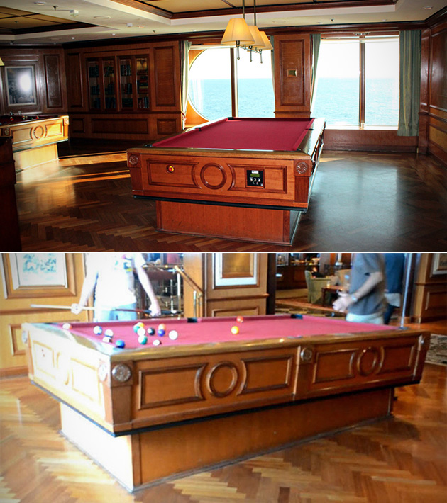 No Matter How Rough the Seas, This SelfLeveling Pool Table Remains