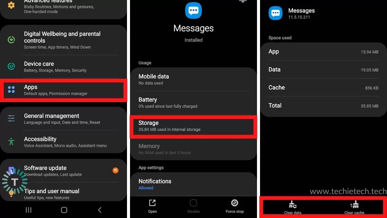 Messages app not working on Samsung Galaxy smartphone? Here are 14 ways