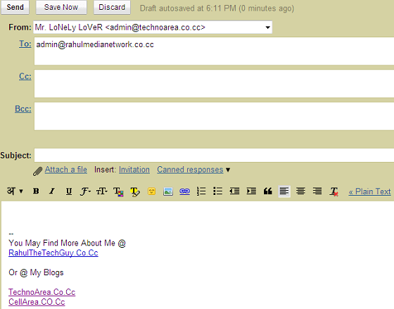 2 New Undocumented Gmail Shortcuts for Composing Messages TechnoArea
