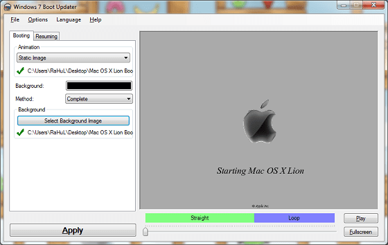 Mac OS X Lion Boot Screen For Windows 7 TechnoArea