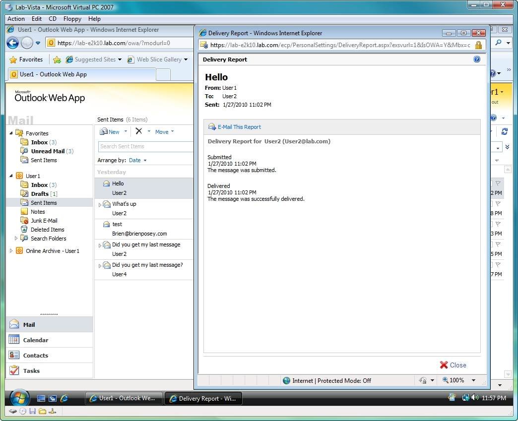 New OWA features in Exchange Server 2010 MS Exchange / Lync / Unified