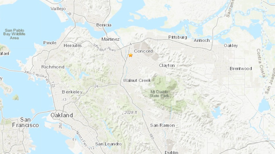 Terremoto de 3.8 sacude el área de la bahía de San Francisco