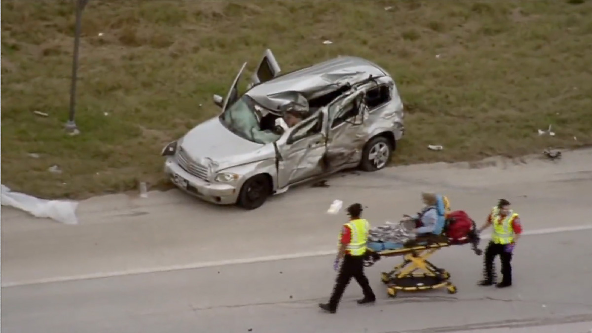 El peor accidente en la autopista más nueva del área de Houston