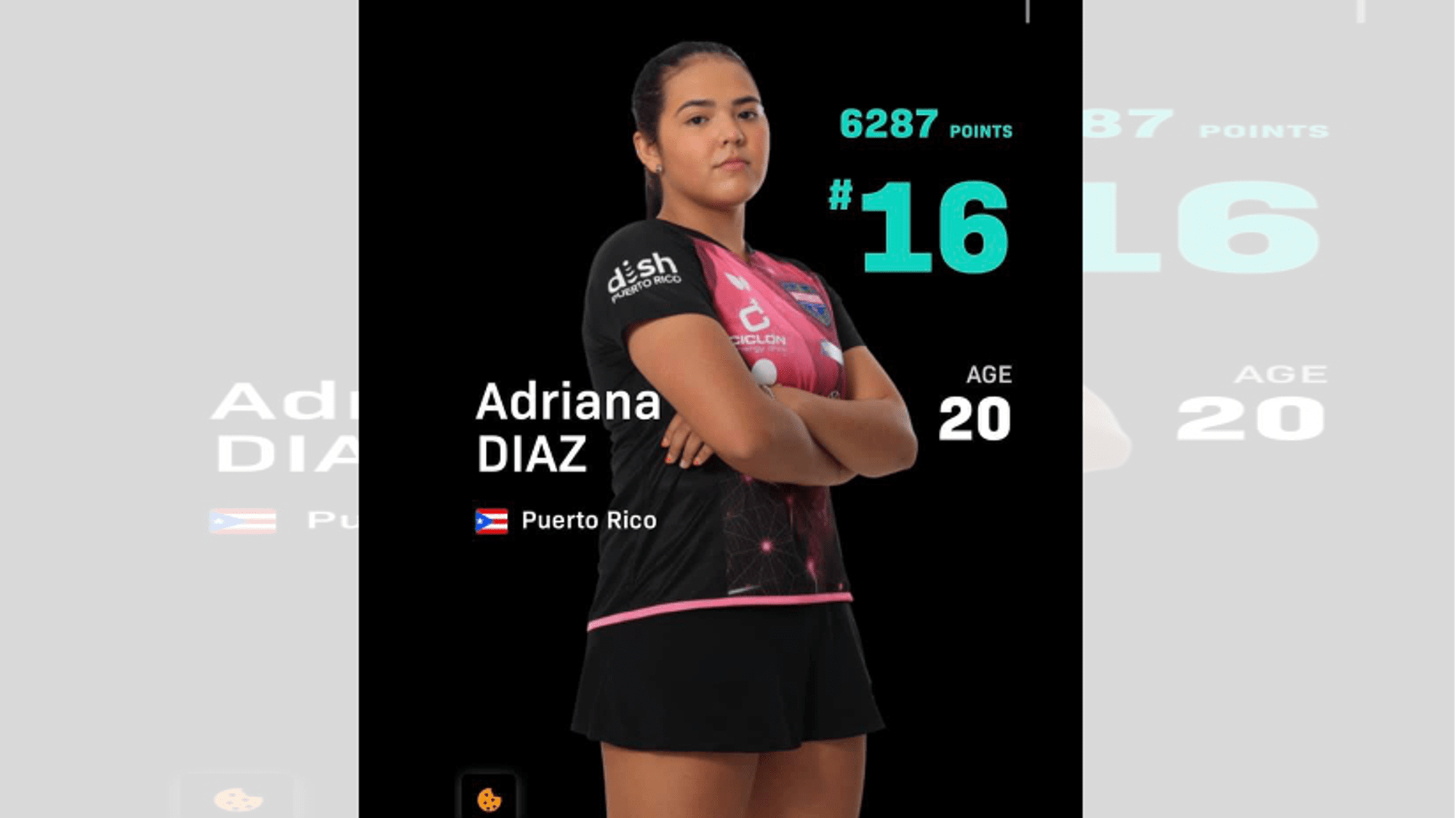 Adriana Díaz asciende a la posición 16 del ranking ITTF Telemundo