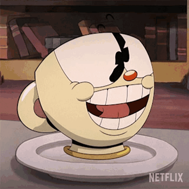 Mocking Face Cuphead GIF Mocking Face Cuphead The Cuphead Show Descobrir e Compartilhar GIFs