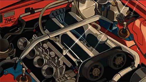 Engine Miata Engine GIF – Engine Miata Engine Anime – discover and