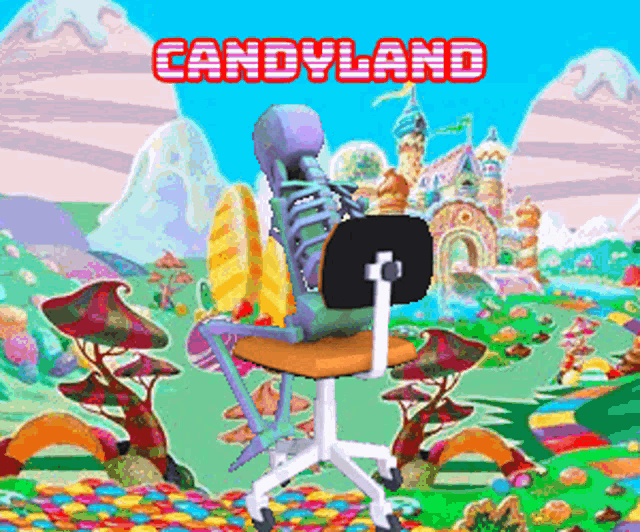 Skeleton Candyland GIF Skeleton Candyland Candy Discover & Share GIFs