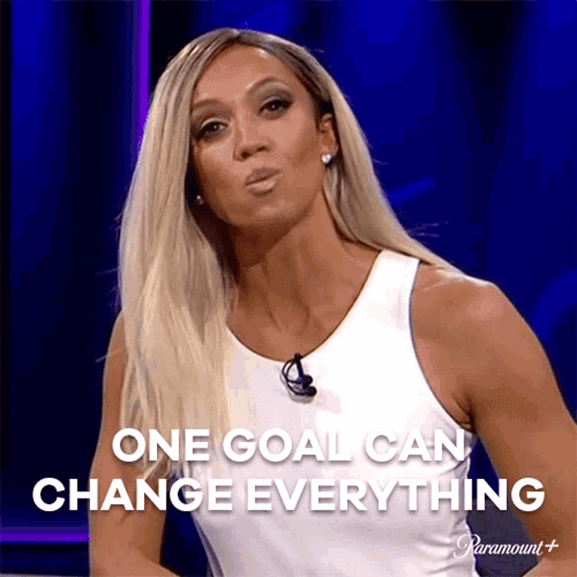 One Goal Can Change Everything Kate Abdo GIF One Goal Can Change