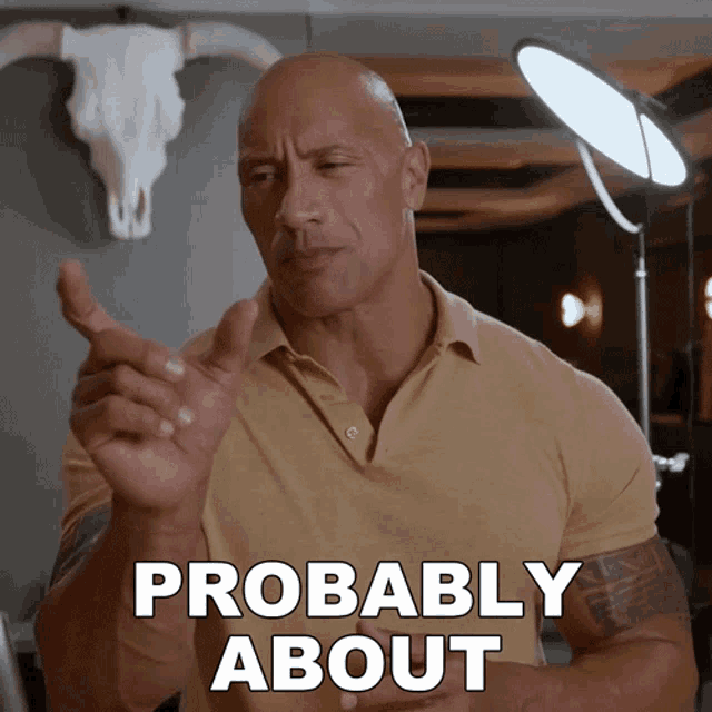 Probably About That Size Dwayne Johnson GIFProbably About That Size