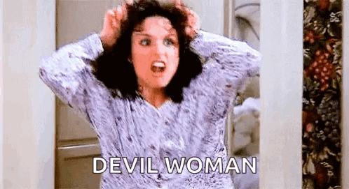 Seinfeld Devil GIF - Seinfeld Devil Elaine - Discover & Share GIFs