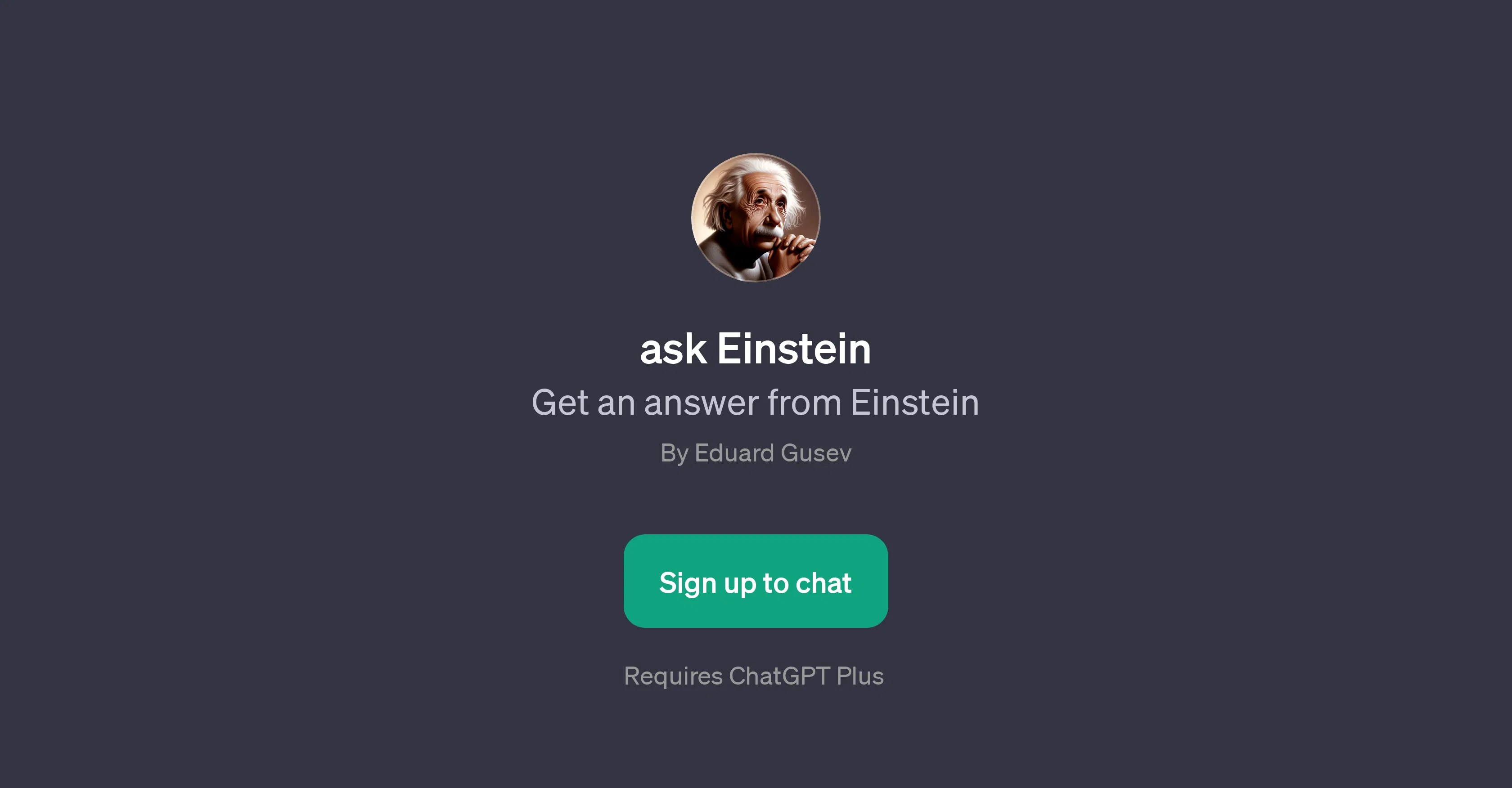 Ask Einstein And 4 Other AI Alternatives For Conversations with albert