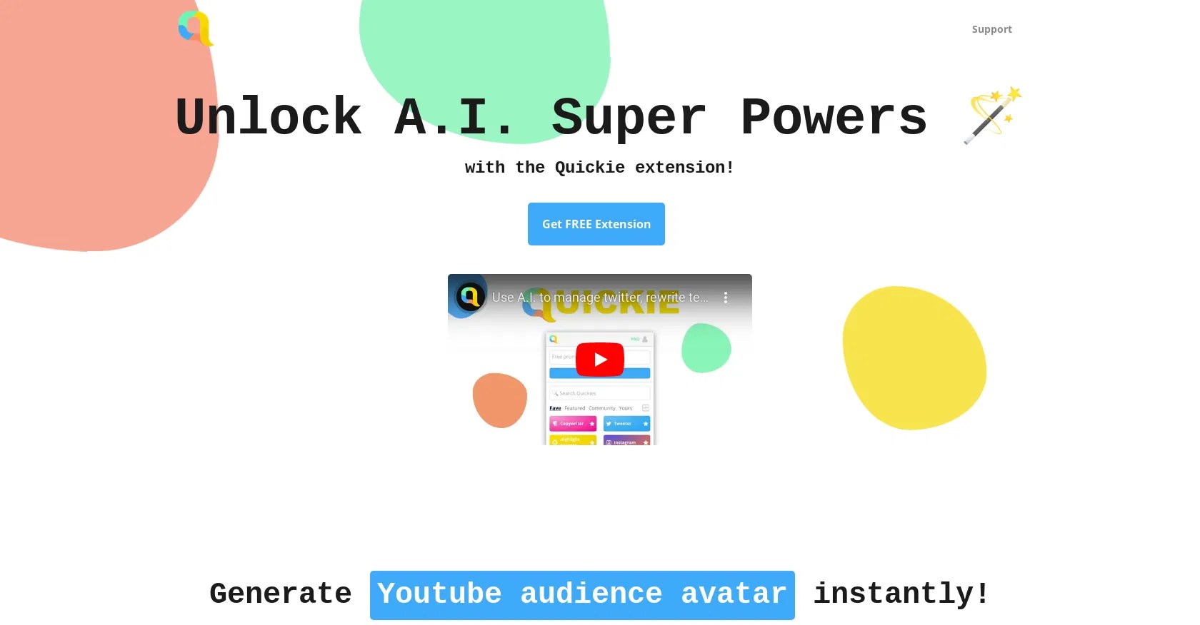 Quickie And 48 Other AI Tools For Text to speech