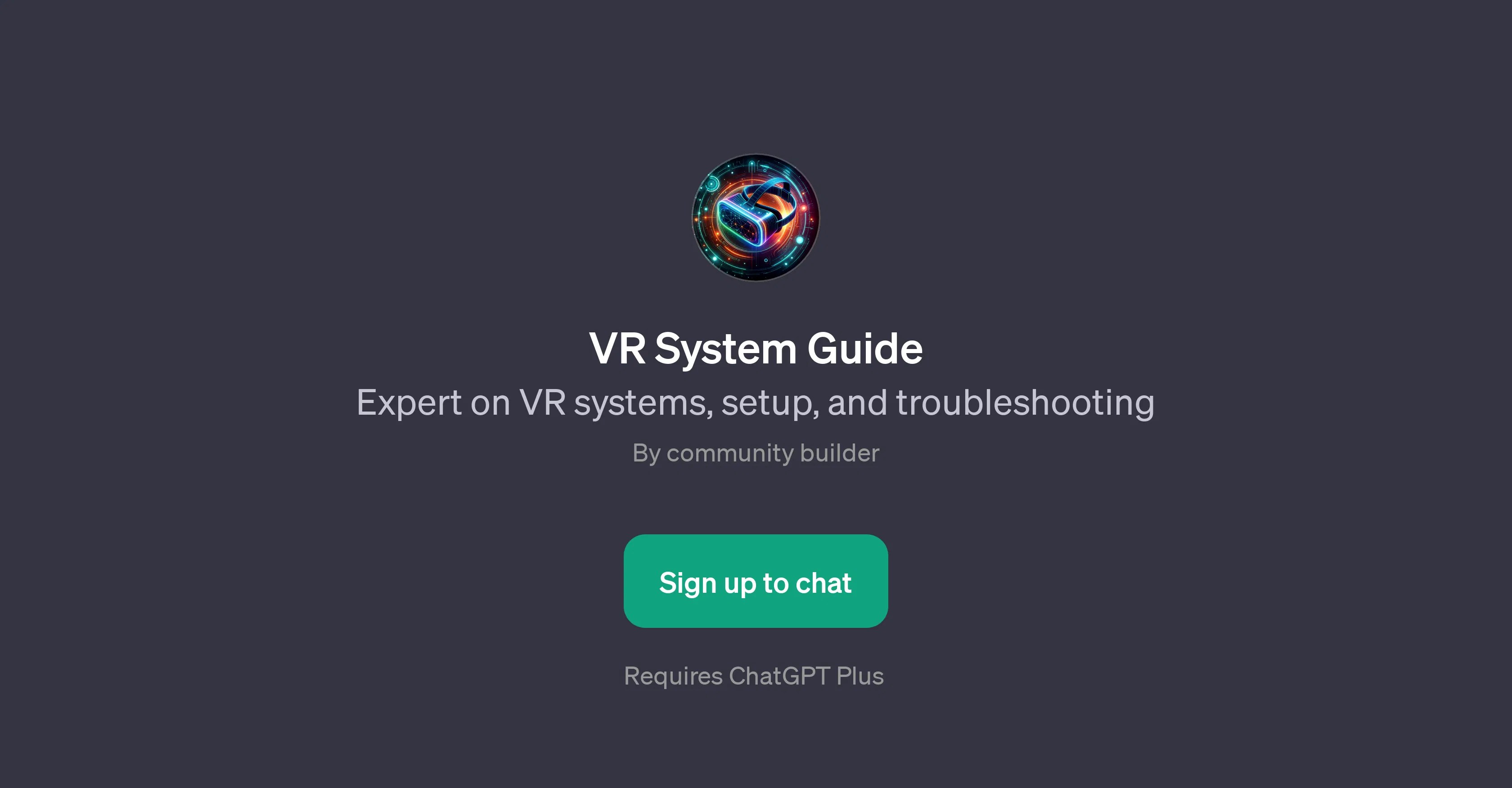 VR System Guide Vr guidance TAAFT