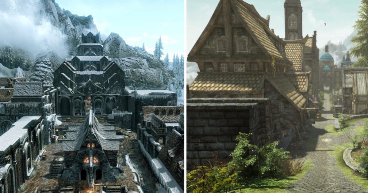 All eight cities in Skyrim, ranked by if you'd want to live there