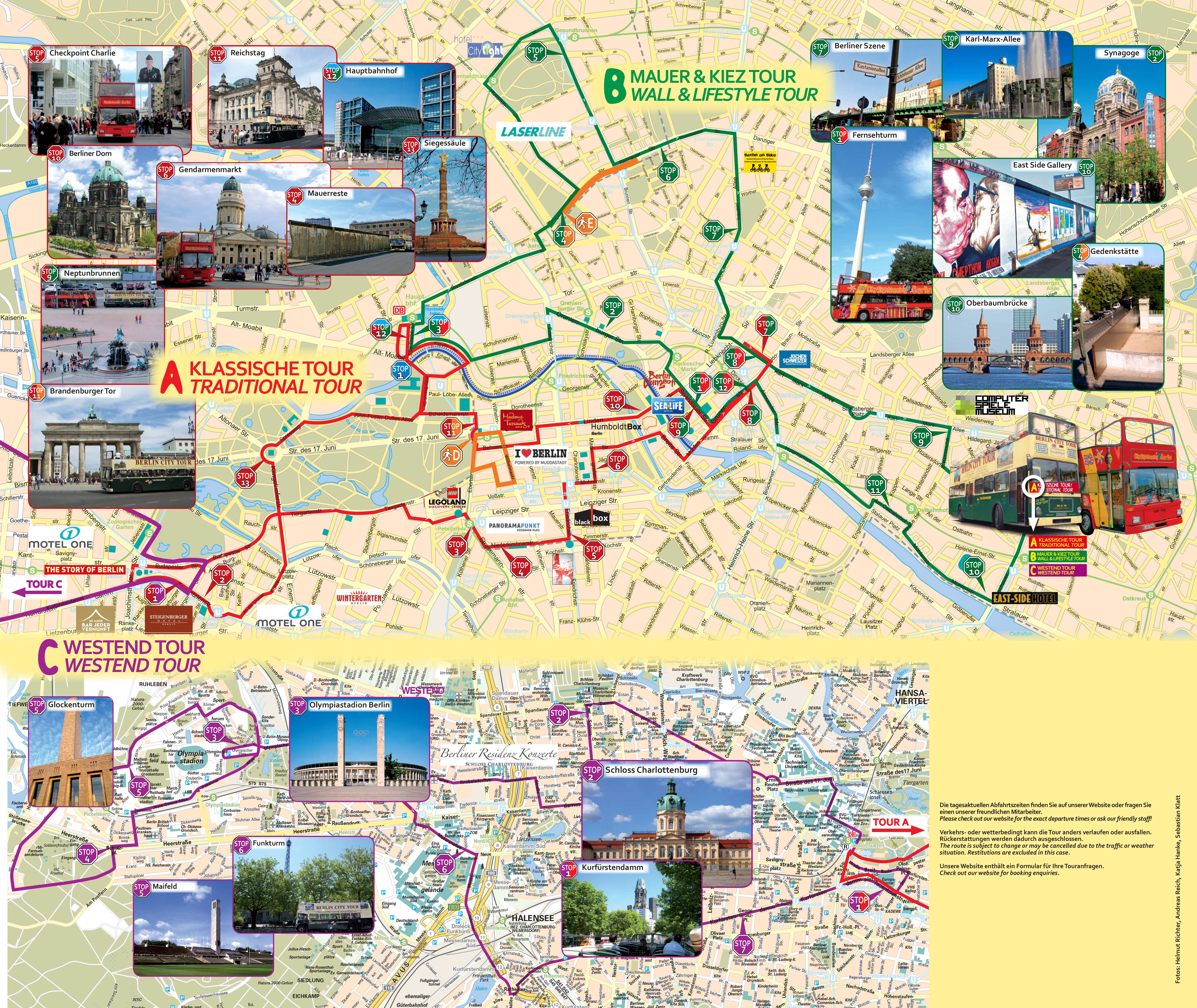 Karta Berlin Sevärdheter Tickets to Berlin Sightseeing HopOn HopOff