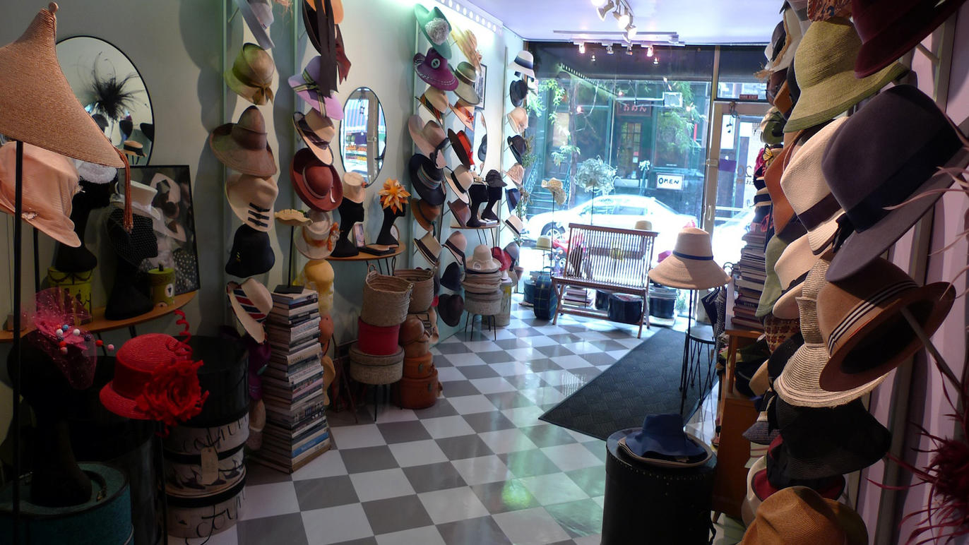 The Hat Shop Shopping in Soho, New York