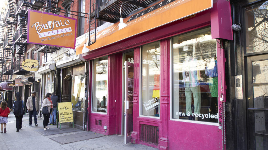 Buffalo Exchange Shopping in East Village, New York