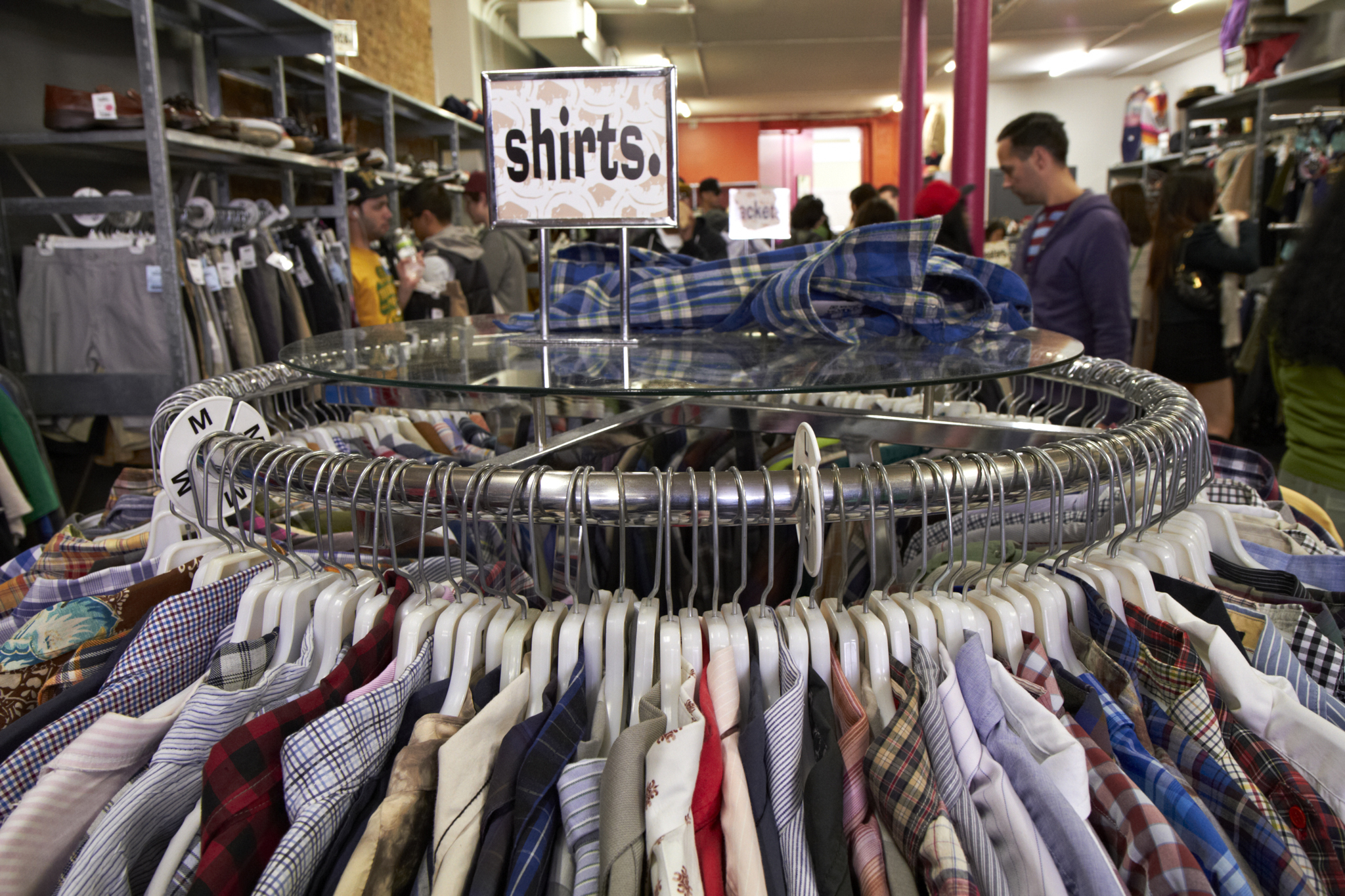 Buffalo Exchange Shopping in Williamsburg, Brooklyn