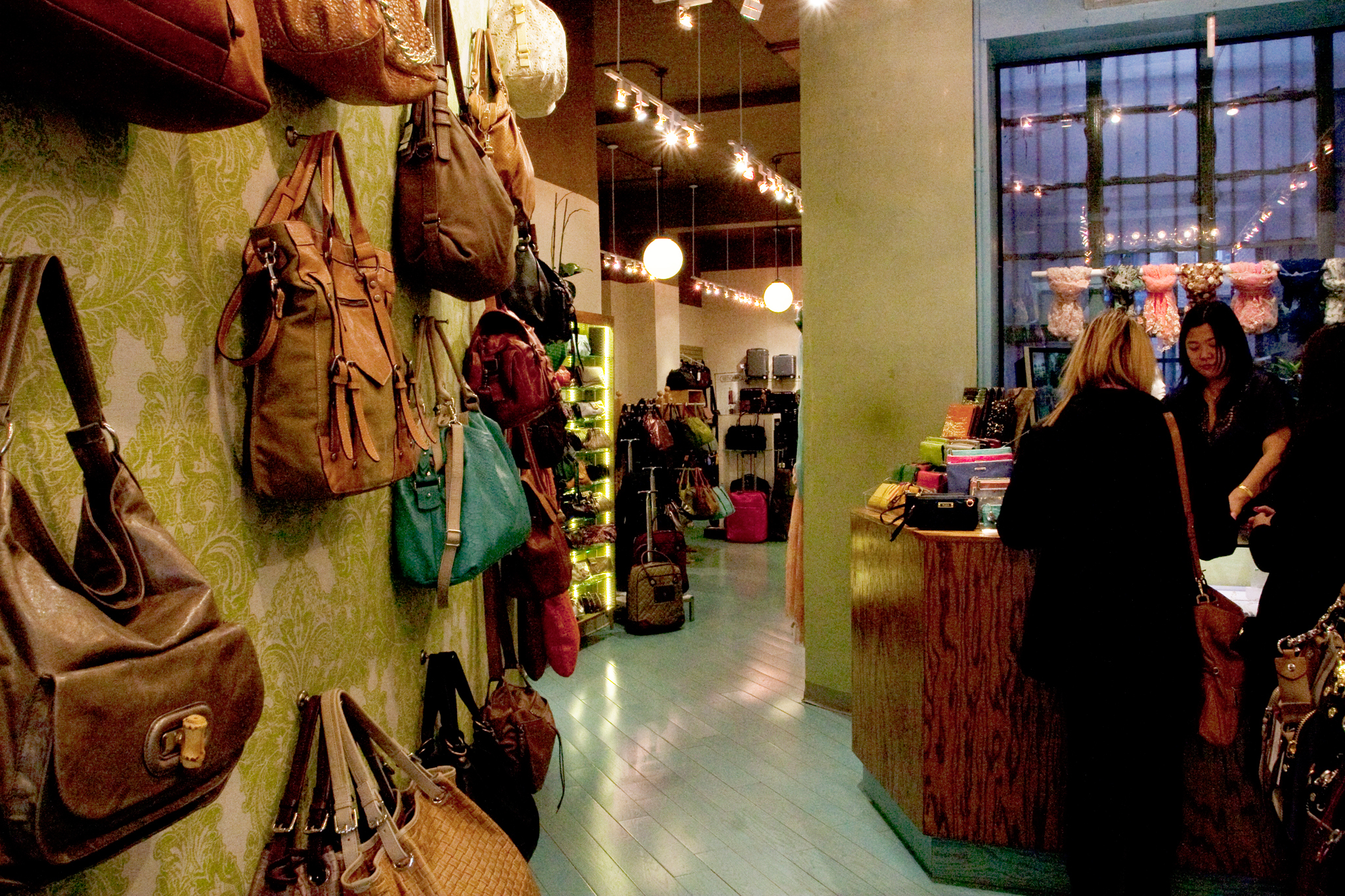 Big Bag Shopping in Upper West Side, New York