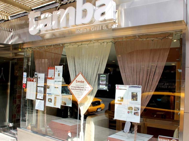 Tamba Indian Grill & Bar Restaurants in Kips Bay, New York
