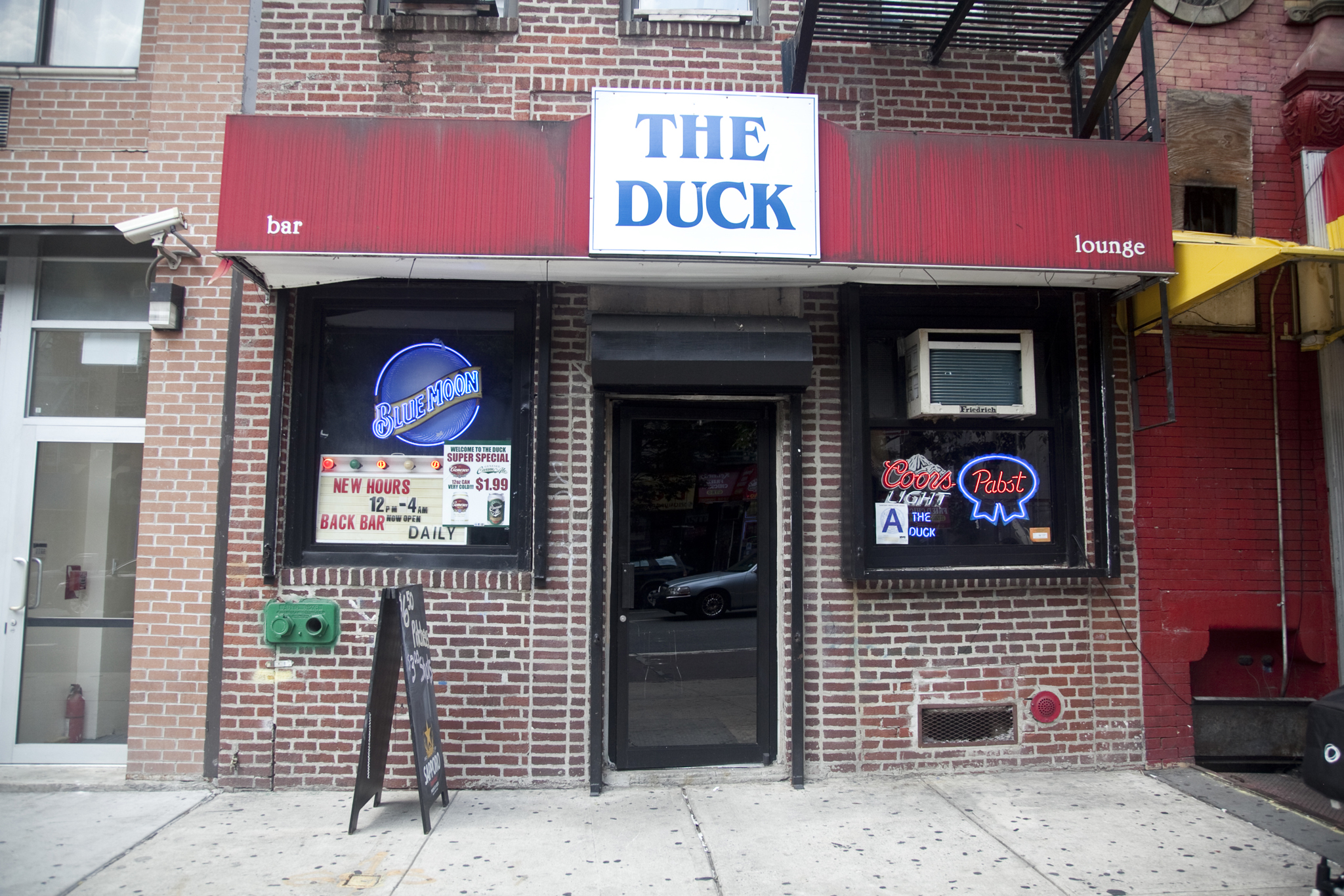 The Duck Bars in East Harlem, New York