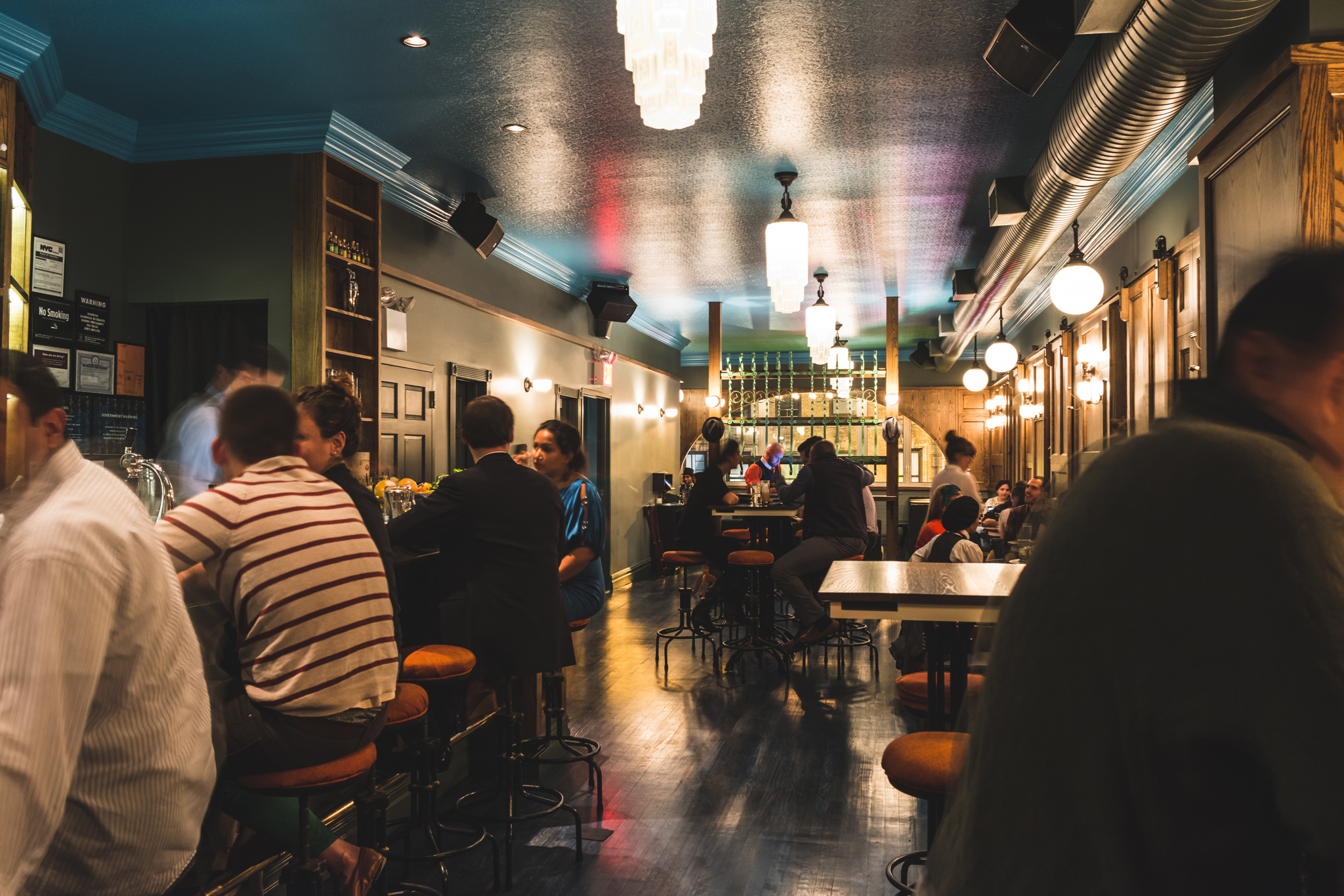 Pouring Ribbons Bars in East Village, New York