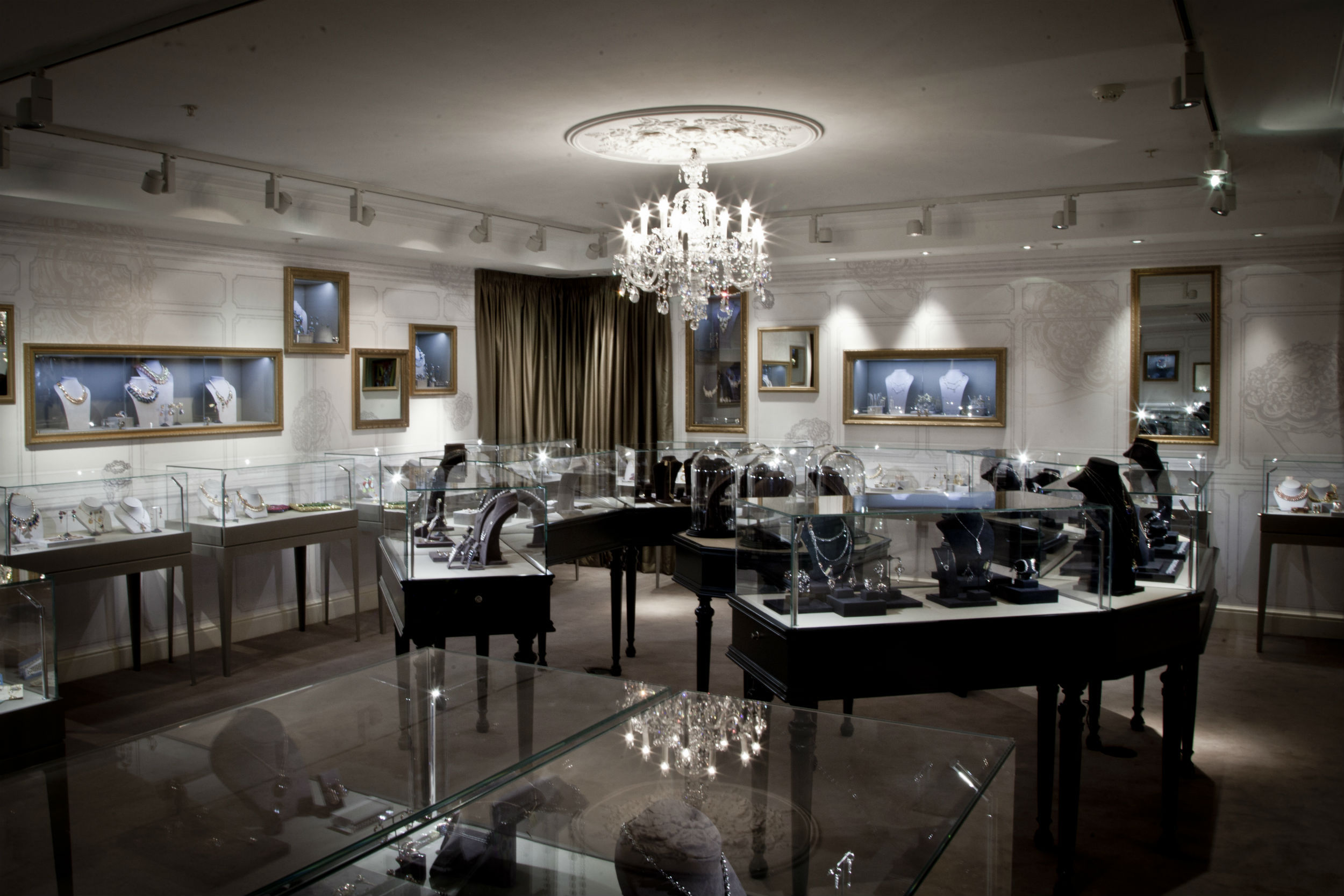 Fortnum & Mason Jewellery Rooms Shopping in Piccadilly, London