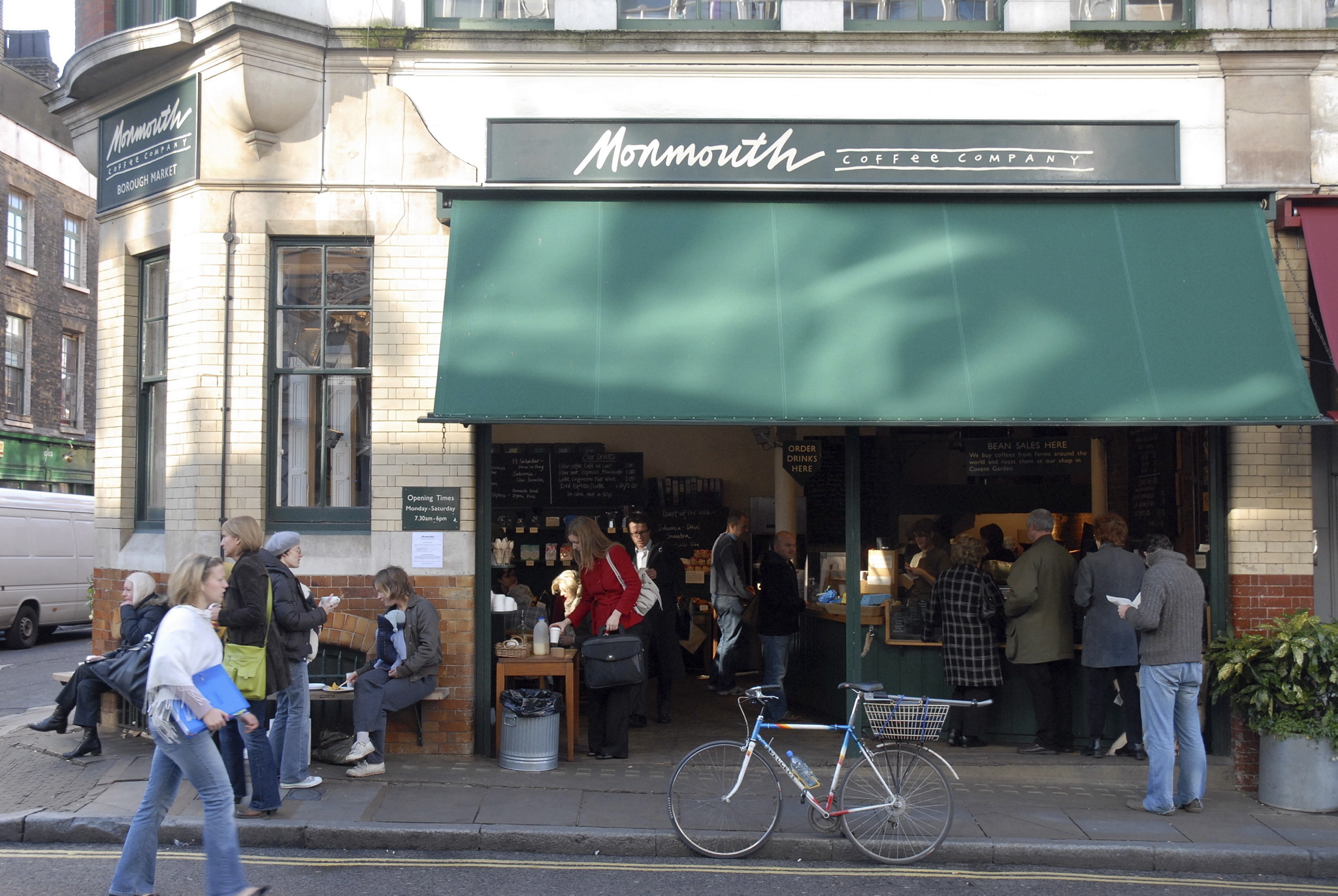 Monmouth Coffee Company Restaurants in Borough, London