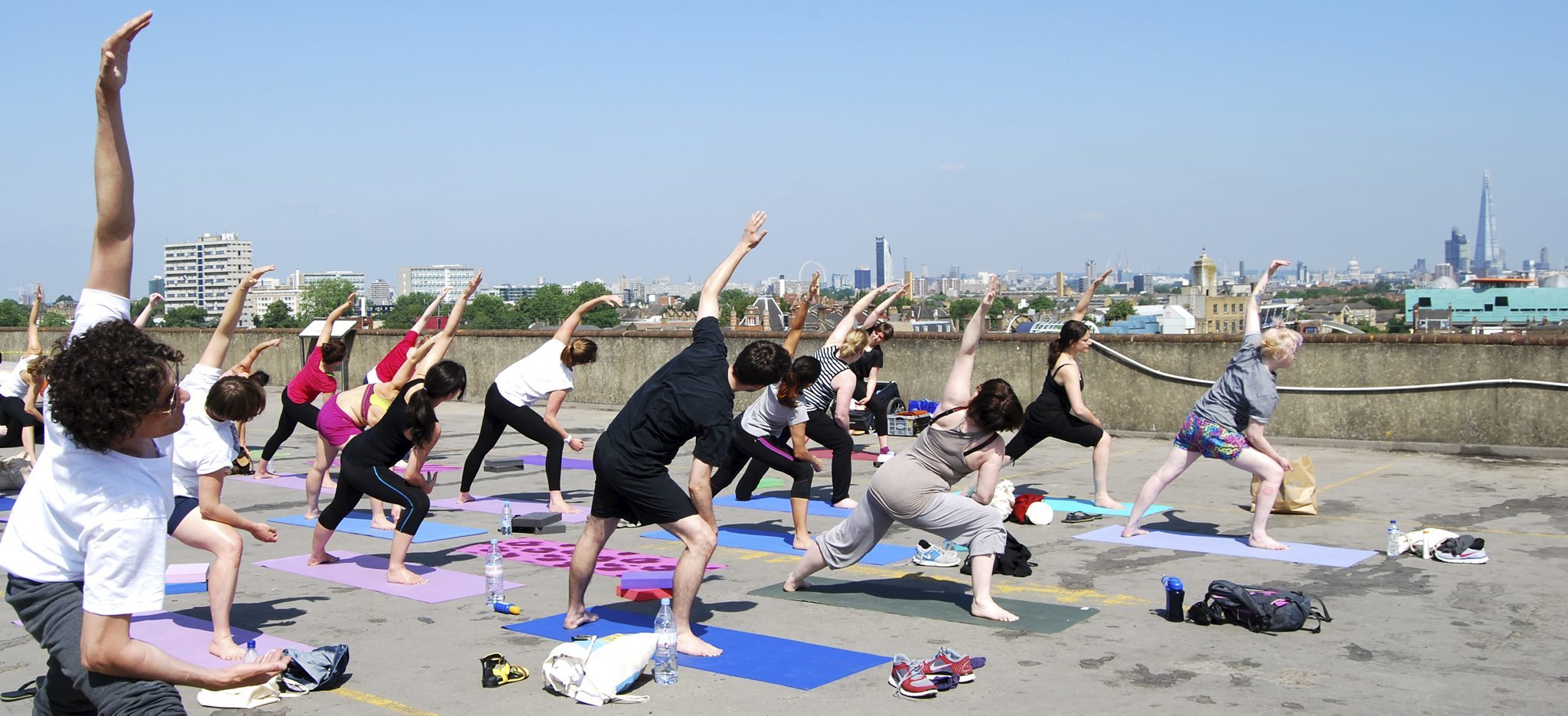 Rooftop Yoga in Peckham Sport and fitness in London