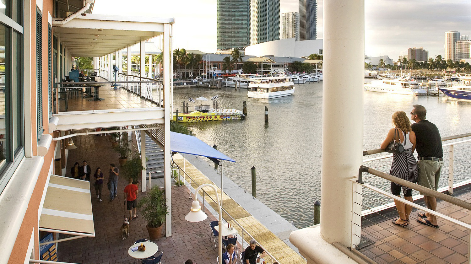 Bayside Marketplace Shopping in Downtown, Miami