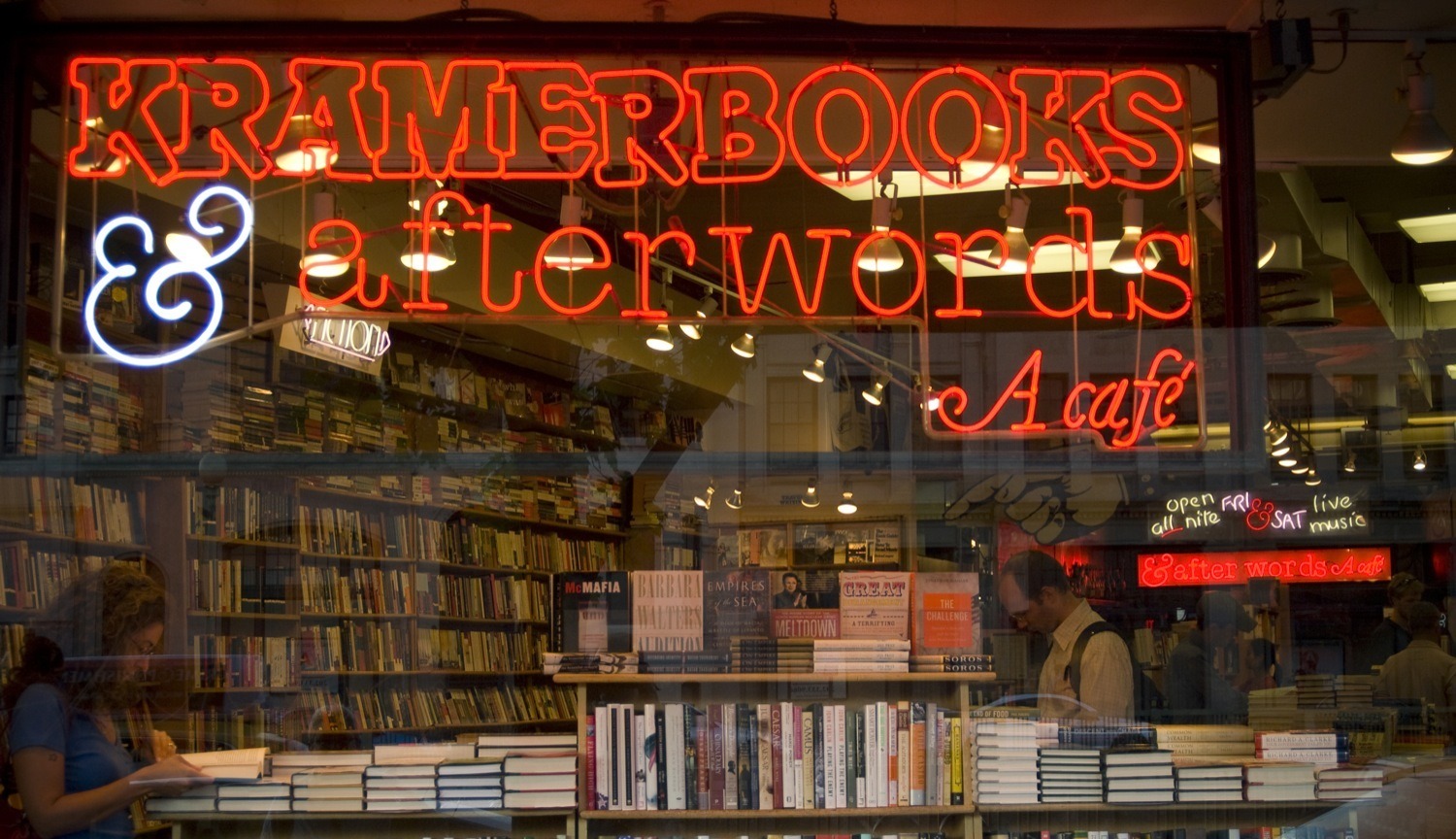 Kramerbooks Shopping in Dupont Circle, Washington DC
