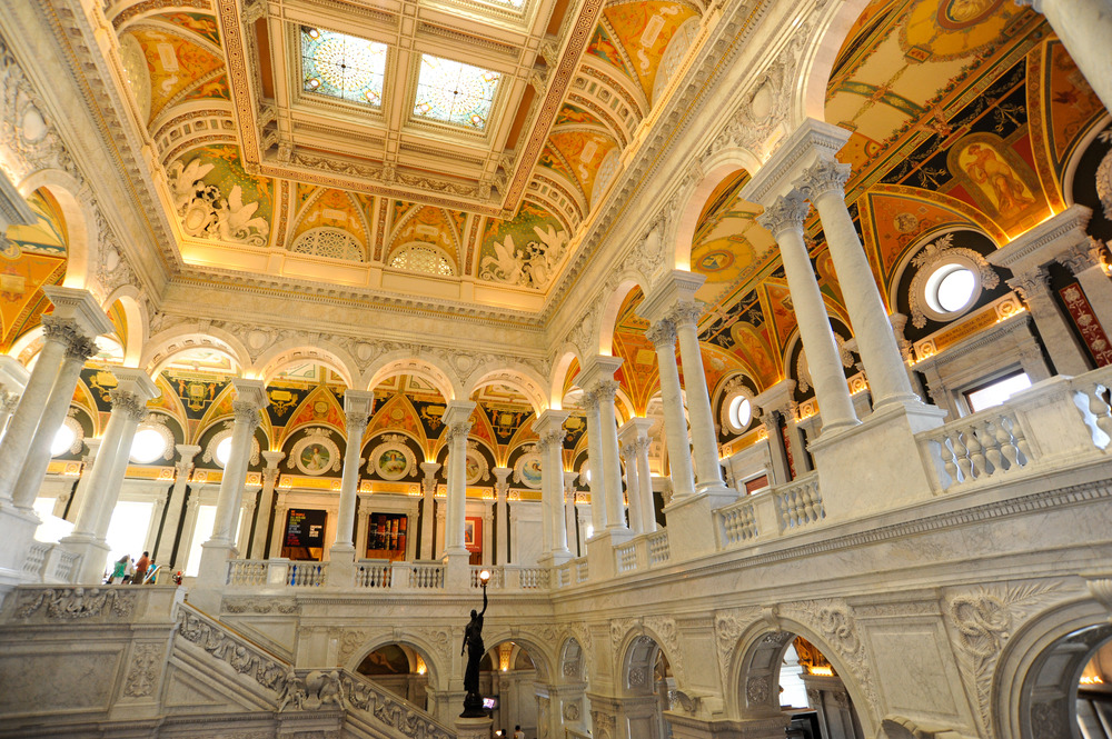 Library of Congress Attractions in Capitol Hill, Washington DC