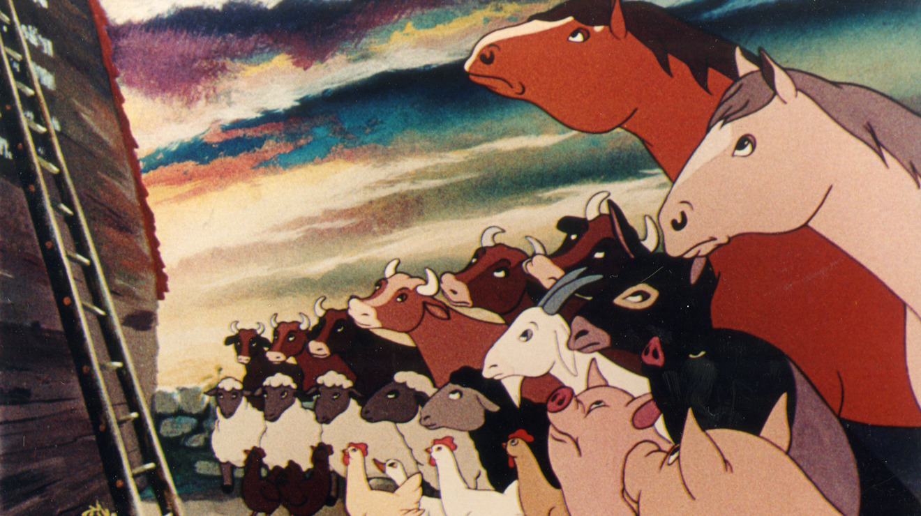 Animal Farm 1954, directed by John Halas and Joy Batchelor Film review