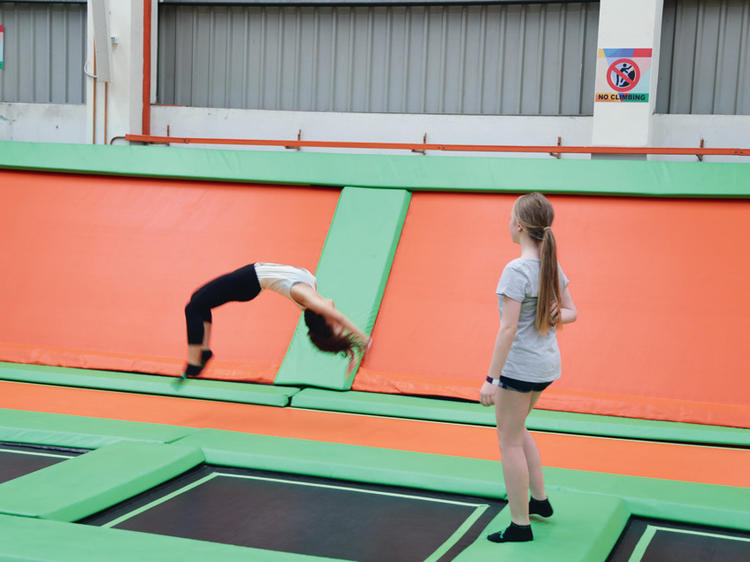 Inside Jump Street Trampoline Park Kuala Lumpur